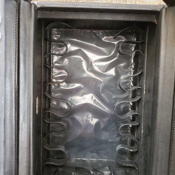 Black Authentic Vintage Fendi Vanity Train case - Picture 5 of 8